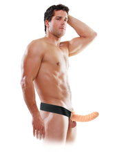 Load image into Gallery viewer, Fetish Fantasy 8in Hollow Strap On Flesh
