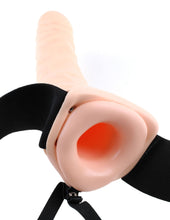 Load image into Gallery viewer, Fetish Fantasy 8in Hollow Strap On Flesh

