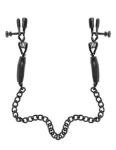 Load image into Gallery viewer, Fetish Fantasy Adjustable Nipple Chain Clamps
