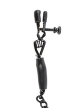 Load image into Gallery viewer, Fetish Fantasy Adjustable Nipple Chain Clamps
