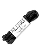 Load image into Gallery viewer, Fetish Fantasy Mini Silk Rope Black
