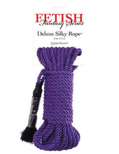 Load image into Gallery viewer, Fetish Fantasy Series Deluxe Silk Rope Purple
