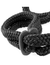Load image into Gallery viewer, Fetish Fantasy Silk Rope Love Cuffs Black
