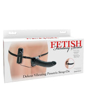 Load image into Gallery viewer, Fetish Fantasy Series Deluxe Vibrating Penetrix Strap On
