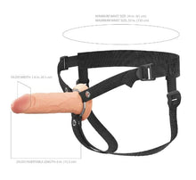 Load image into Gallery viewer, Fantasy X-tensions Elite 6in Silicone Hollow Strap-on Dual Density - Light
