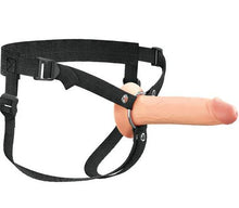 Load image into Gallery viewer, Fantasy X-tensions Elite 7in Silicone Hollow Strap-on Dual Density - Light
