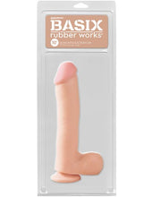 Load image into Gallery viewer, Basix Rubber Works 10in Dong W/suction Cup Flesh
