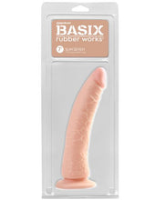 Load image into Gallery viewer, Basix Rubber Works 7in Flesh Slim Dong W/ Suction Cup
