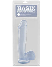 Load image into Gallery viewer, Basix Rubber Works 12in Dong W/suction Clear
