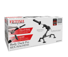 Load image into Gallery viewer, Fetish Fantasy Body Dock Pro Sex Machine - Black
