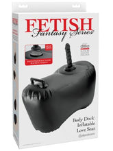 Load image into Gallery viewer, Fetish Fantasy S/ Body Dock Inflatable Love Seat Blk
