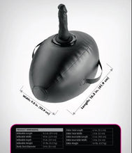 Load image into Gallery viewer, Fetish Fantasy S/ Body Dock Inflatable Love Ball Blk
