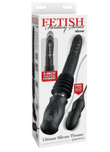 Load image into Gallery viewer, Fetish Fantasy Ultimate Silicone Thruster - Black

