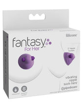 Load image into Gallery viewer, Fantasy For Her Vibrating Nipple Suck- Hers
