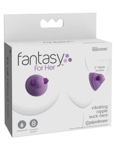 Fantasy For Her Vibrating Nipple Suck- Hers