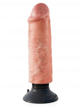 Load image into Gallery viewer, King Cock 6 In Cock Flesh Vibrating
