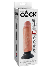 Load image into Gallery viewer, King Cock 6 In Cock Flesh Vibrating
