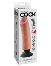 Load image into Gallery viewer, King Cock 8 In Cock Flesh Vibrating
