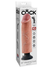 Load image into Gallery viewer, King Cock 10 In Cock Flesh Vibrating
