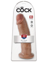 Load image into Gallery viewer, King Cock 10 In Cock Tan
