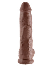 Load image into Gallery viewer, King Cock 10 In Cock W/balls Brown
