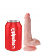 Load image into Gallery viewer, King Cock 6 In Cock W/balls Light
