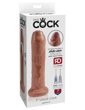 Load image into Gallery viewer, King Cock 7 In Uncut Tan
