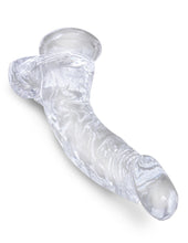 Load image into Gallery viewer, King Cock Clear 7.5 In Cock W/ Balls
