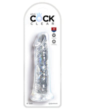 Load image into Gallery viewer, King Cock Clear 8 In Cock W/o Balls
