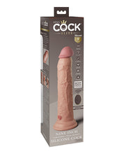 Load image into Gallery viewer, King Cock Elite 9 In Vibrating Dual Density Light
