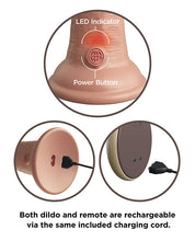 Load image into Gallery viewer, King Cock Elite 9 In Vibrating Dual Density Light
