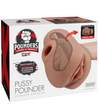 Load image into Gallery viewer, Pdx Plus Pussy Pounder Squeeze Stroker Brown
