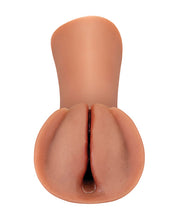 Load image into Gallery viewer, Pdx Extreme Wet Pussies Slippery Slit Tan
