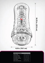 Load image into Gallery viewer, Pdx Elite Viewtube See-thru Ez/grip Stroker Clear
