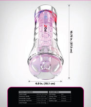 Load image into Gallery viewer, Pdx Elite Viewtube Xxl/see-thr Ez/grip Led Stroker Clear
