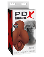 Load image into Gallery viewer, Pdx Plus Pick Your Pleasure Stroker Brown

