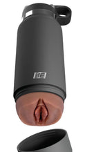 Load image into Gallery viewer, Pdx Plus Fuck Flask Secret Delight Discreet Stroker Grey Bottle Brown
