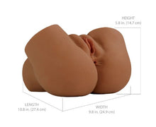 Load image into Gallery viewer, Pdx Elite Back That Ass Up Automatic Mega Masturbator Brown

