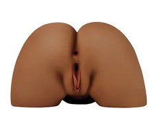 Load image into Gallery viewer, Pdx Elite Shake That Ass Vibrating Mega Masturbator Brown
