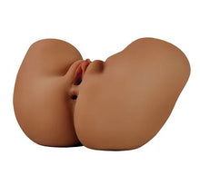 Load image into Gallery viewer, Pdx Elite Shake That Ass Vibrating Mega Masturbator Brown
