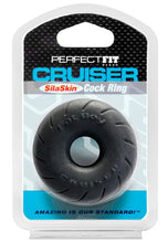 Load image into Gallery viewer, Perfect Fit Siliskin Cruiser Ring 2.5 Black "
