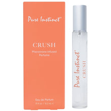Load image into Gallery viewer, Pure Instinct Pheromone Infused Perfume Oil Eau De Parfum Crush .31 Fl Oz/9.2ml
