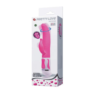 Pretty Love Antoine Rabbit Vibrator Silicone Pink