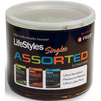 Load image into Gallery viewer, Lifestyles Assorted Singles 40 Pc Jar
