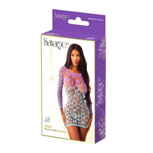 Load image into Gallery viewer, Allure Ombre Dress Purple/teal
