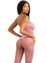 Load image into Gallery viewer, Dream Bodystocking Pink/purple

