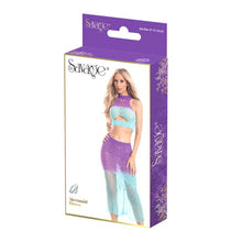 Load image into Gallery viewer, Mermaid Dress Purple/blue
