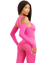Load image into Gallery viewer, Hot Pink Bodysuit Pink
