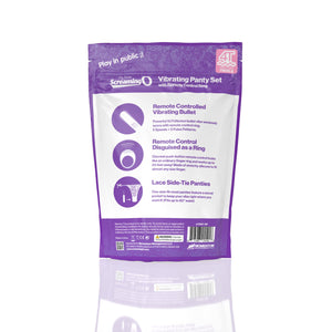 Screaming O My Secret 4t Panty Vibe Grape (treble)