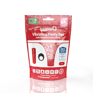 Screaming O My Secret 4t Panty Vibe Red (treble)